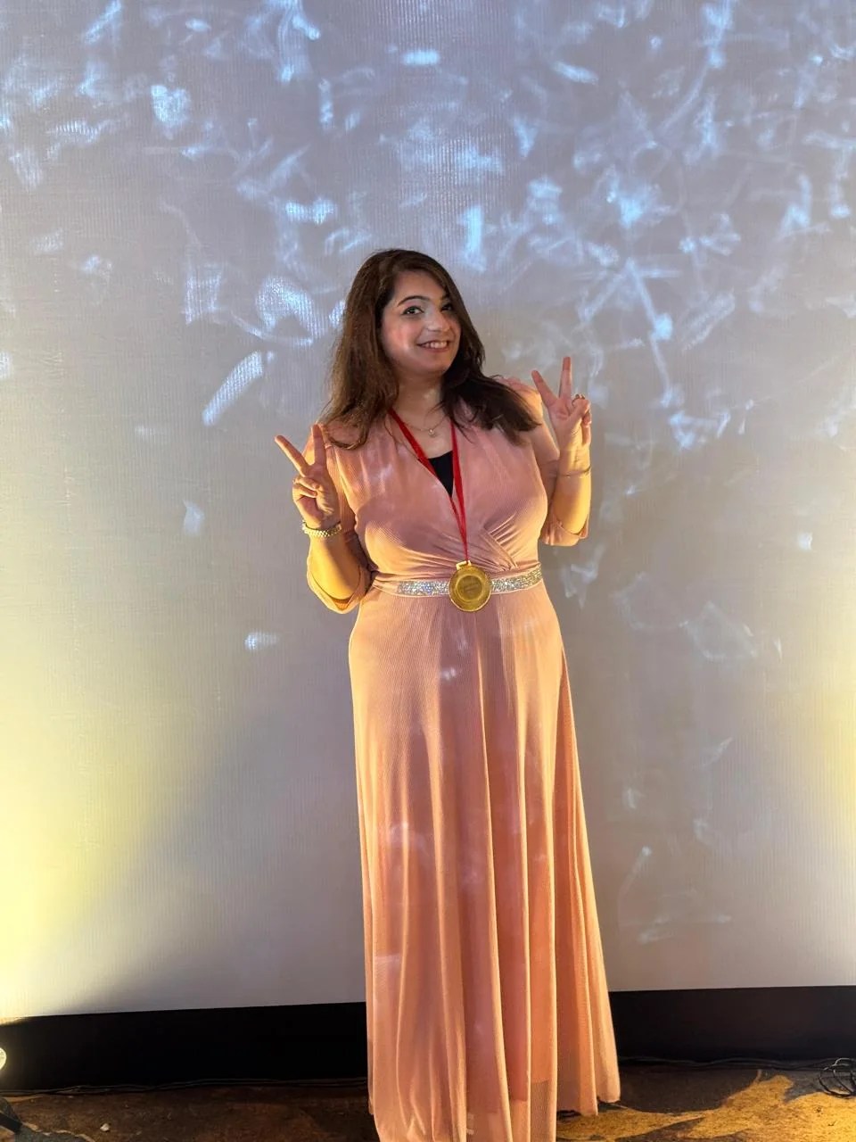 Dr. Surbhi speaking at a professional medical event