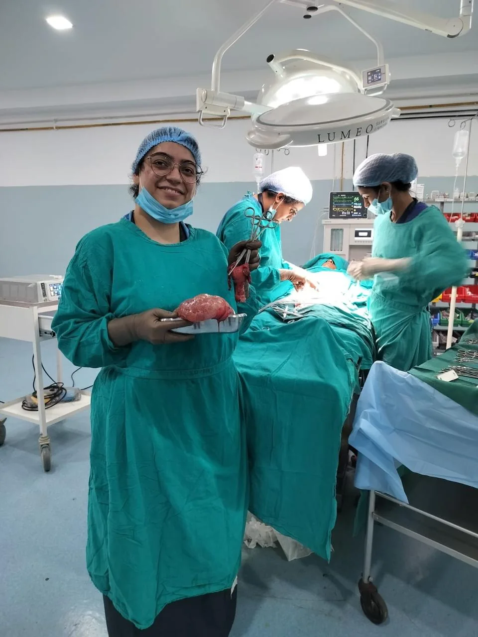 Dr. Surbhi in a clinical setting