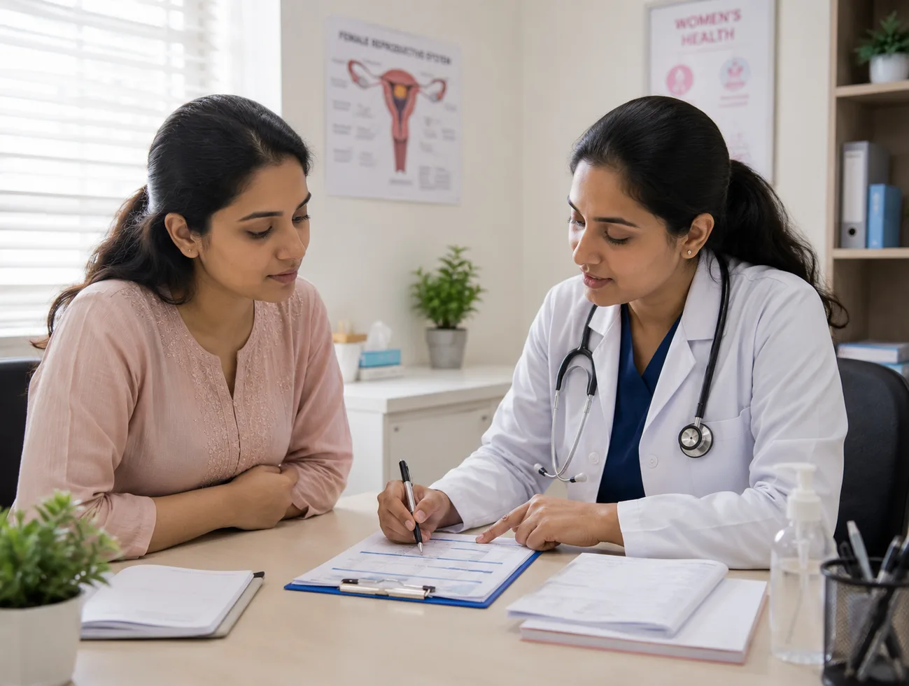 Blood pressure and blood sugar follow-up consultation