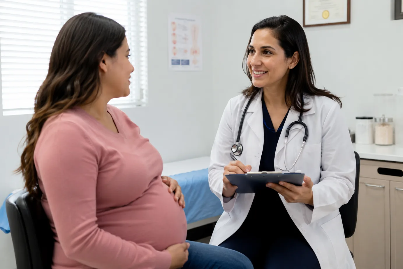 Pregnancy follow-up consultation